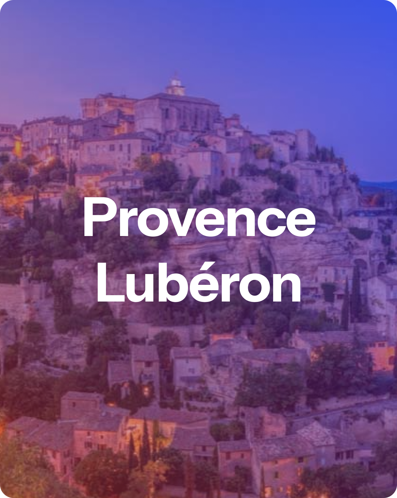 Provence Lubéron
